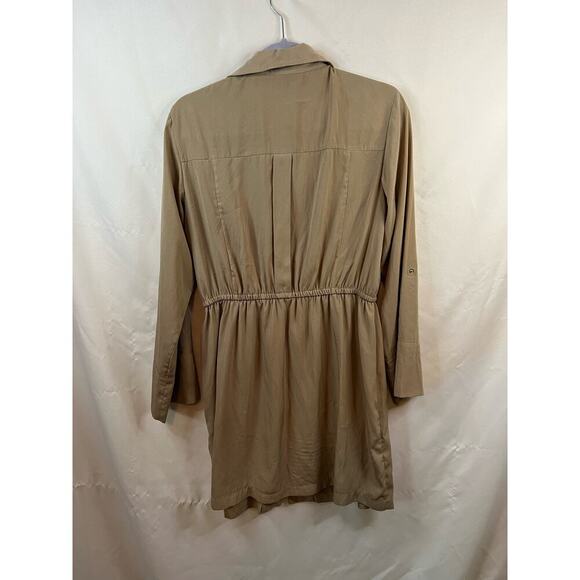 Alfani Utility Zipper Mid-Length Dress Size 12 - Picture 2 of 3